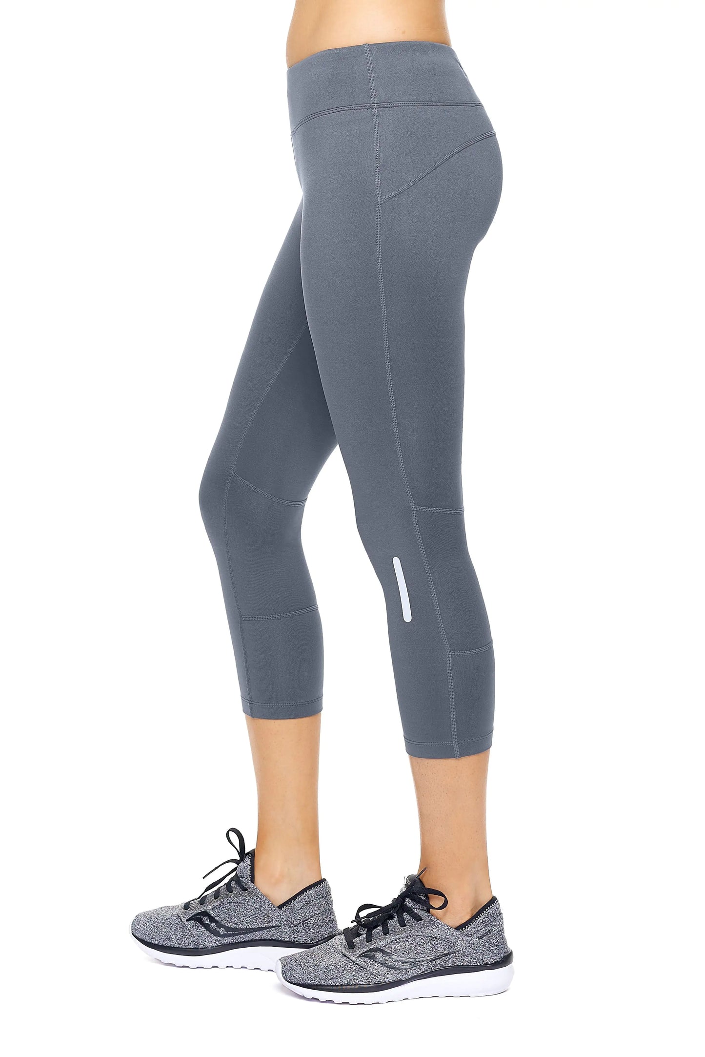 Women's Mid-Rise Zip Pocket Capri Leggings