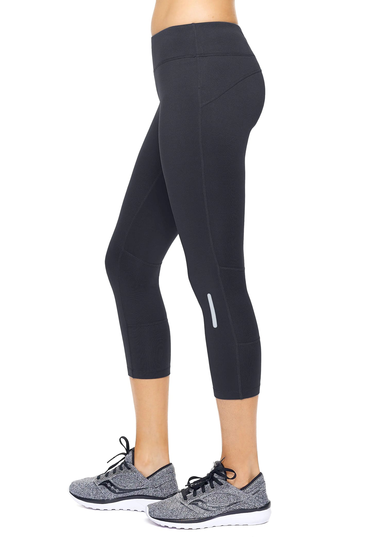 Women's Mid-Rise Zip Pocket Capri Leggings